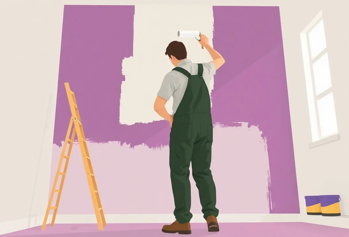 Peintre Toul 54200 en intervention sur un chantier